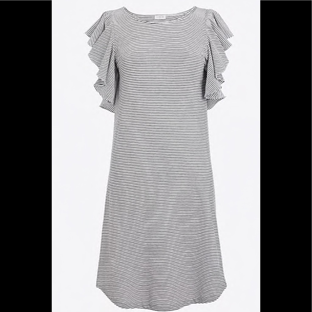 NWT J Crew Factory Women Ruffle Dress